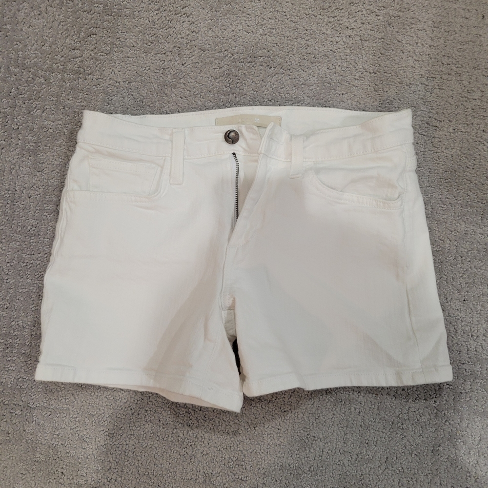Joe's White Denim Shorts, size 26